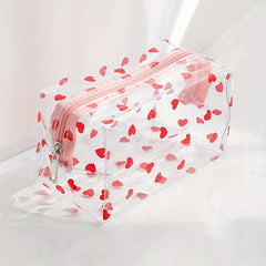 Makeup Pencil Storage Bag Zipper Waterproof Cosmetic Bag