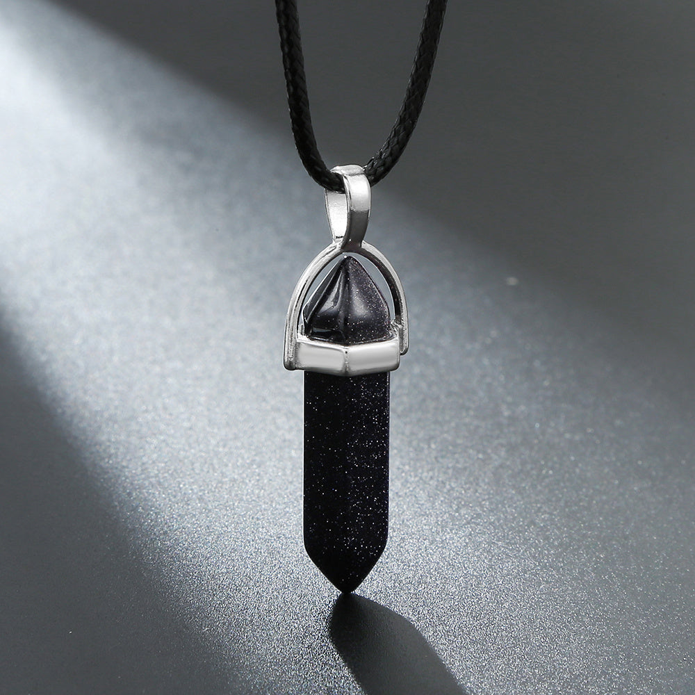 Natural Stone Energy Collar Necklace