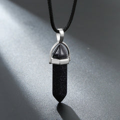 Natural Stone Energy Collar Necklace