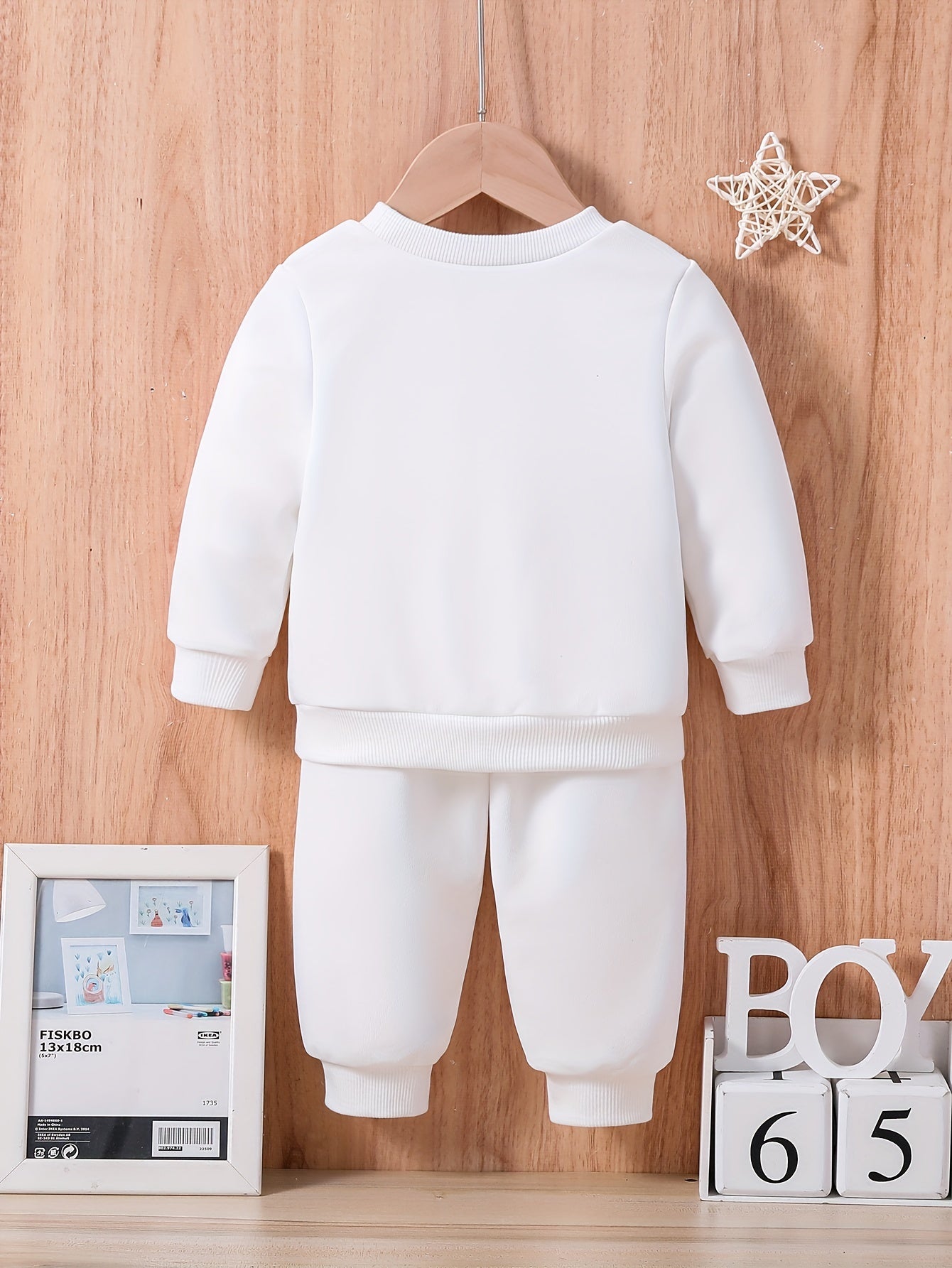 Baby Letter Print Casual Outfit Set MY IS PAPA