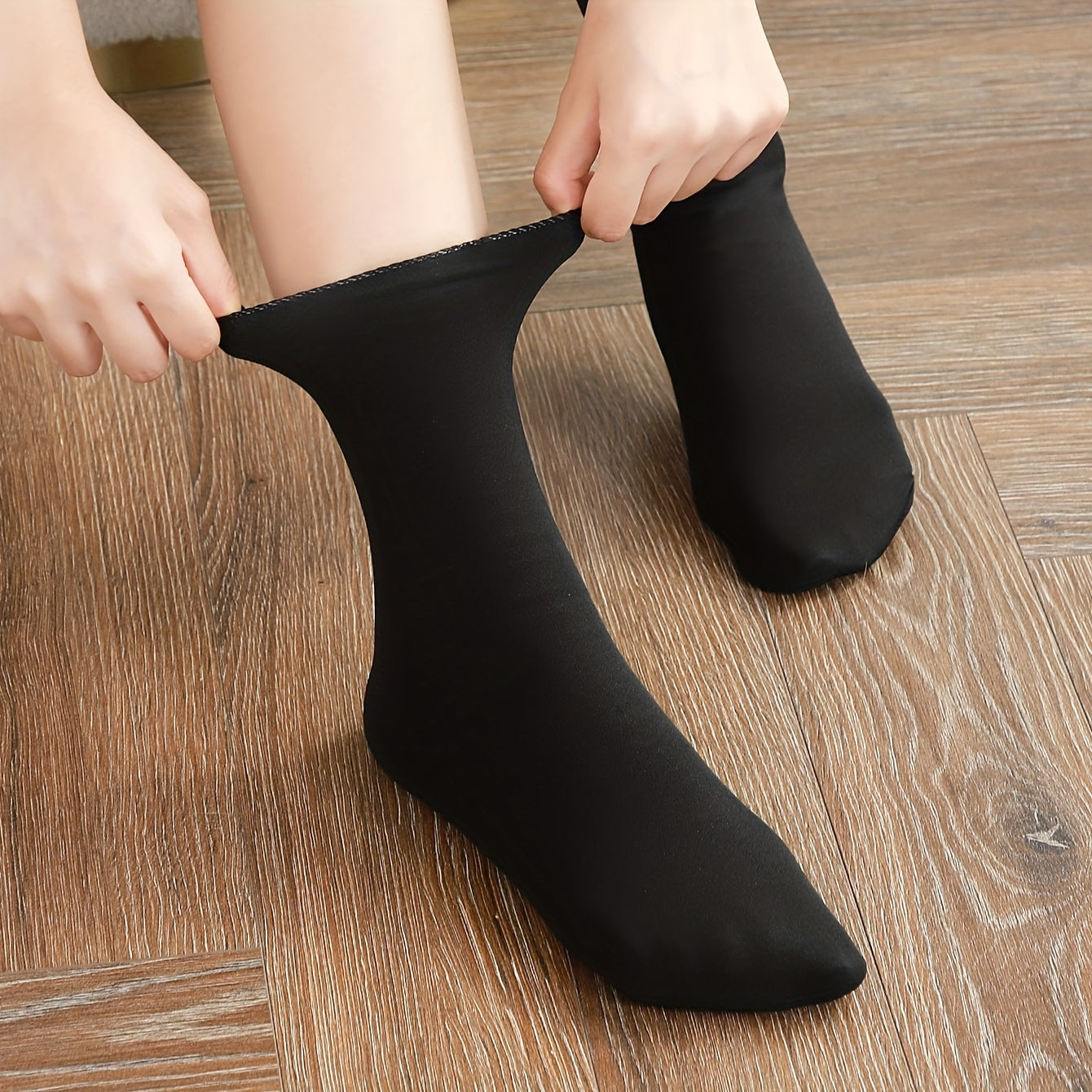 Warm & Cozy Fuzzy Socks Mid Tube Women's Stockings