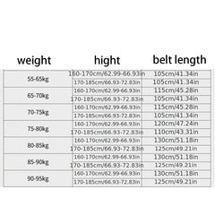 Men's Toothless Leather Pants Belt Automatic Buckle Plus Size