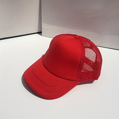 Mesh Breathable Unisex Baseball Cap Lightweight Sports Sunscreen Dad Hat