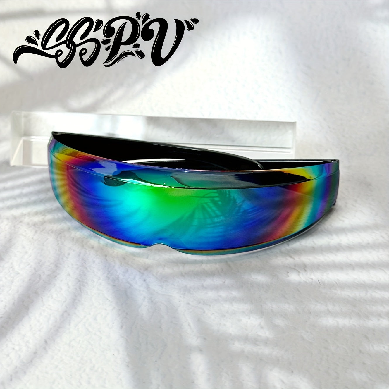 Men's Hip Hop Style Sunglasses Cyberpunk Futurist Sunglasses
