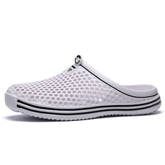 Solid Closed Toe Slides Casual Slippers Women's