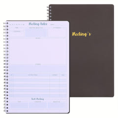 Work Meeting Notebook - Organize & Boost Productivity - Great for Office