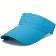Quick Drying Solid Visors UV Protection Casual Travel Beach Cap