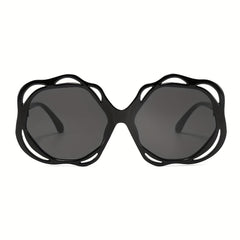 Sunflower Novel Frame Sunglasses Women's Oversized Glasses