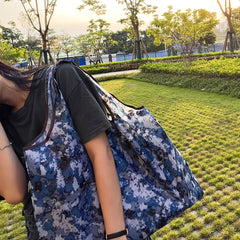 All Over Print Shoulder Bag Large Capacity Lightweight Shopper Bag