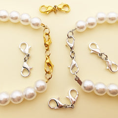 4pcs Double Headed Lobster Clasps DIY Jewelry Accessories