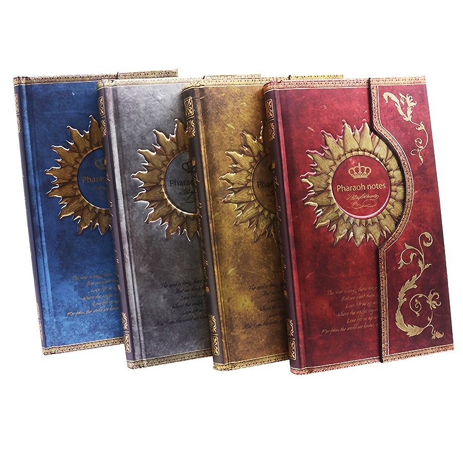 Retro Magnet Buckle Magic Notebook Diary European Notepad