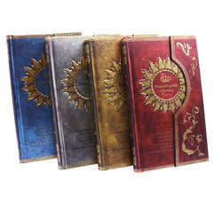 Retro Magnet Buckle Magic Notebook Diary European Notepad