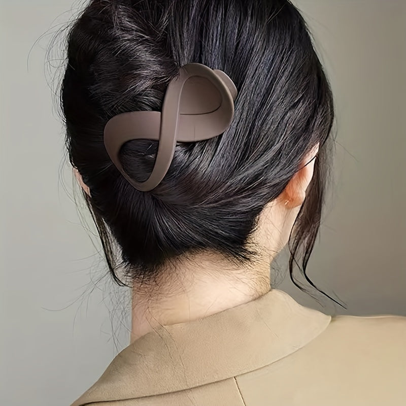 2pcs Large Hair Claw Clip for Ponytail Women Girls