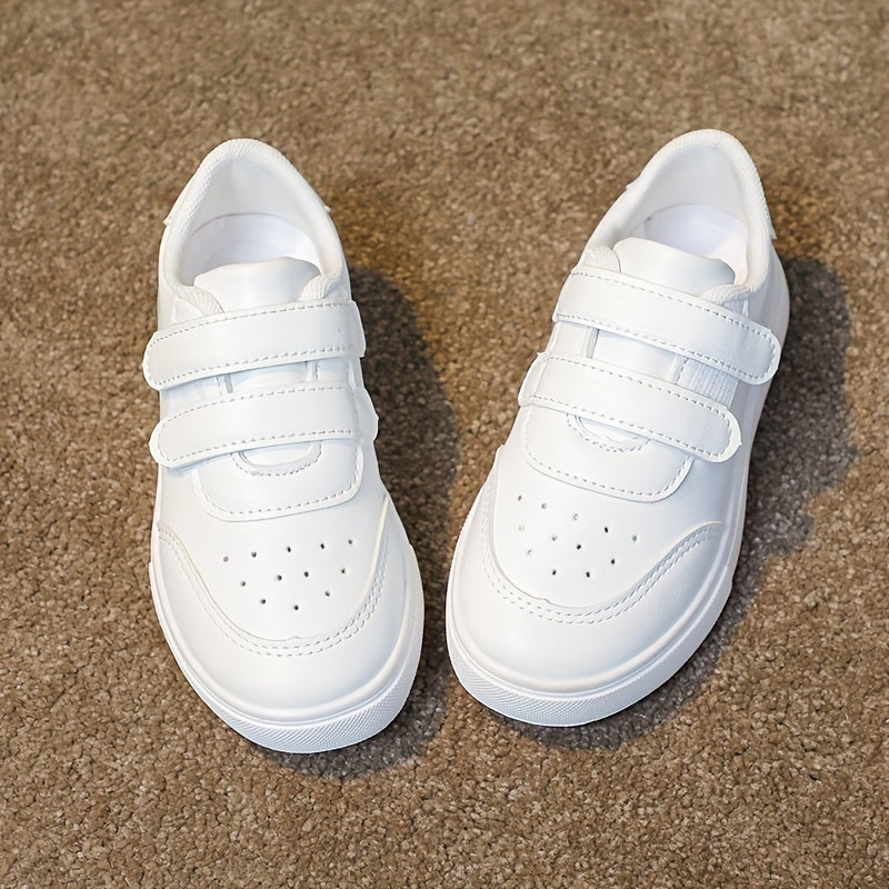 Boys Casual Low Top Sneakers Breathable Anti-slip Indoor School Shoes