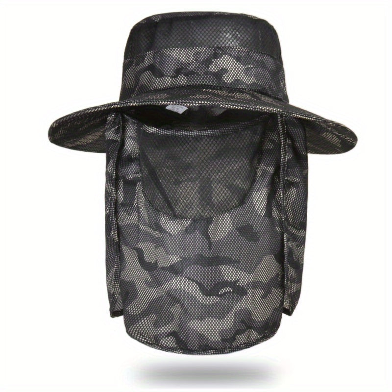 Camouflage Sun Hat Fishing Cap Outdoor Fisherman Hat