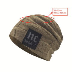 Men's Windproof Woolen Hat Warm Knitted Hat