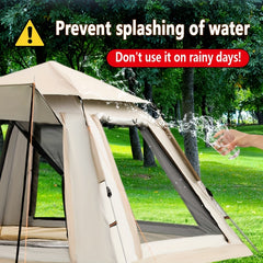 Automatic Camping Tent for 2 People with Windows and Vents