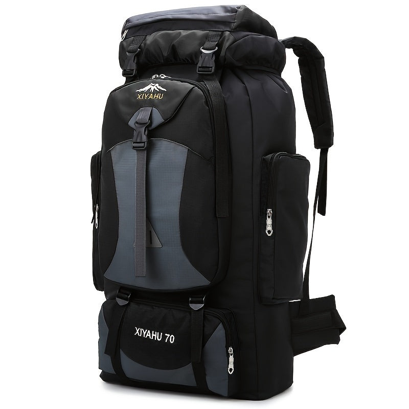 Large Capacity Hiking Backpack - Camping Outdoor Mountaineering Bag