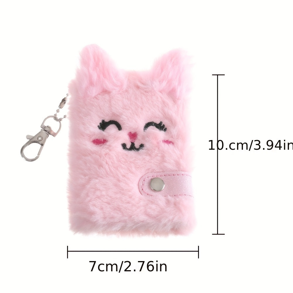 Cartoon Plush Hand Book Cat Children's Book Bag Pendant Gift