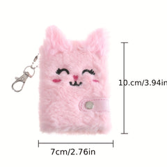 Cartoon Plush Hand Book Cat Children's Book Bag Pendant Gift
