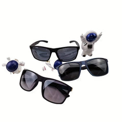 Men's Retro UV Protection Sports Sunglasses in Zipper Box