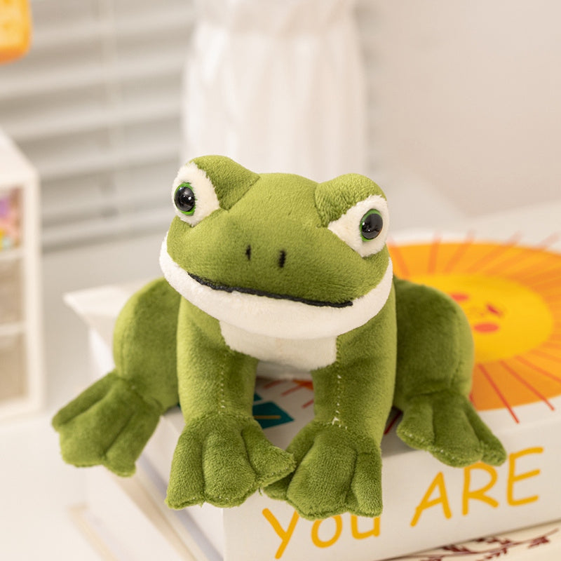 Cute Frog Plush Toy Stuffed Animal Gift for Boys and Girls