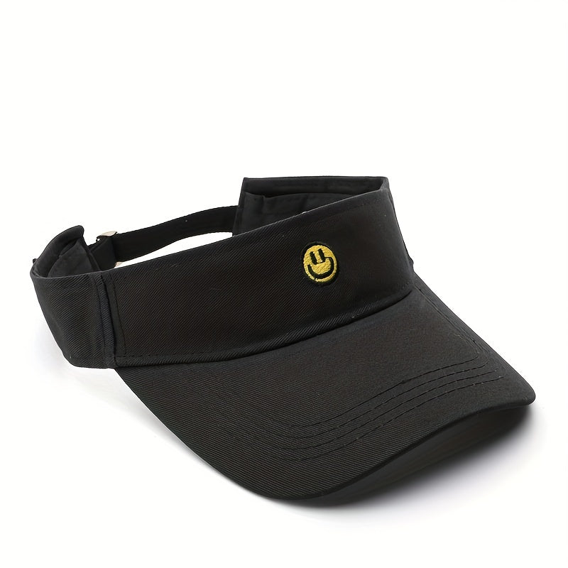 Top Hat Female Retro Happy Face Baseball Cap Outdoor Sun Hat