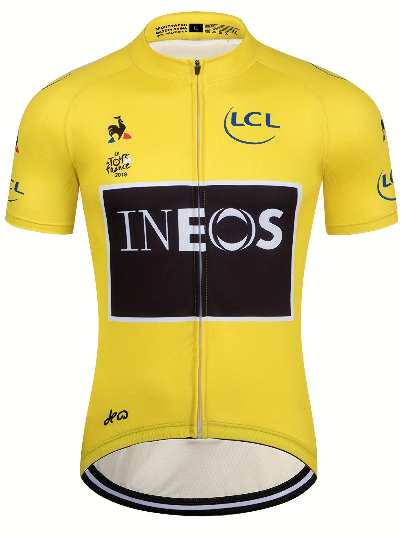 Gradient Cycling Jersey Quick Dry High Stretch Breathable