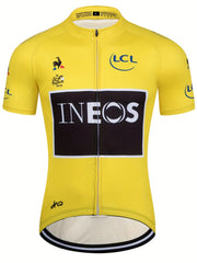 Gradient Cycling Jersey Quick Dry High Stretch Breathable