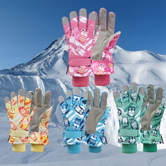Winter Skiing Gloves Thickened Waterproof Windproof Gloves