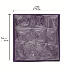 Plaid Print Bandana Classic Shawl Satin Square Scarf Neckerchief