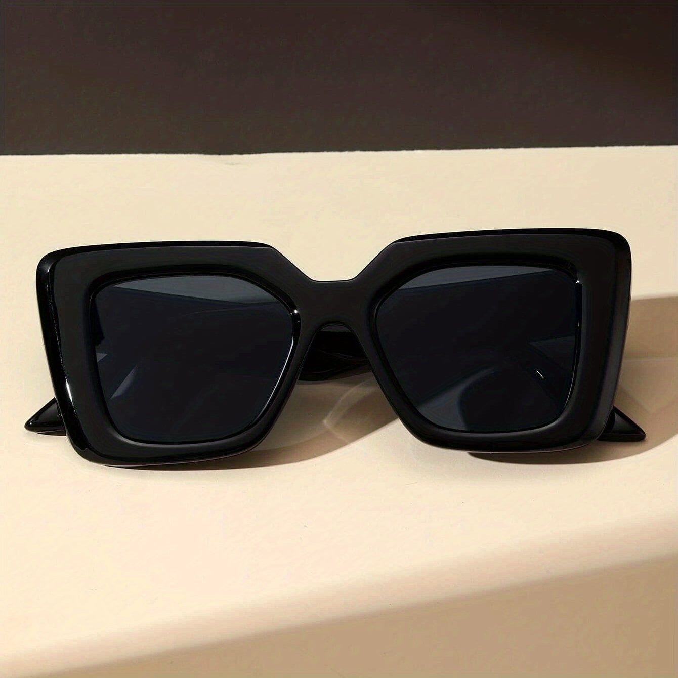 Rectangular Frame Sunglasses Classic Cat Eye Sunshade Eyewear