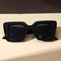 Rectangular Frame Sunglasses Classic Cat Eye Sunshade Eyewear