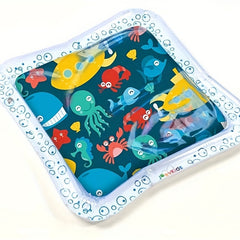 Square Baby Water Mat for Tummy Time Fun