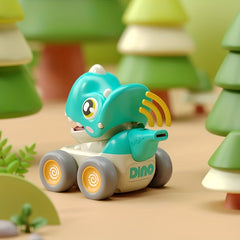 Press Whistle Dinosaur Toy Car Boys And Girls Gift