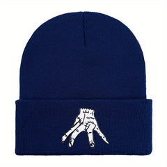 Embroidered Beanie Hat for Men & Women