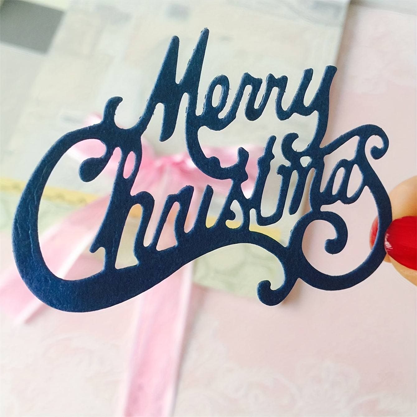 1pc Christmas Scrapbooking Embossing Cutting Dies DIY Card Making Craft Decor