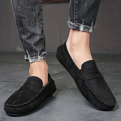 Men's Comfy Loafers Wear-resistant Non-Slip Shoes