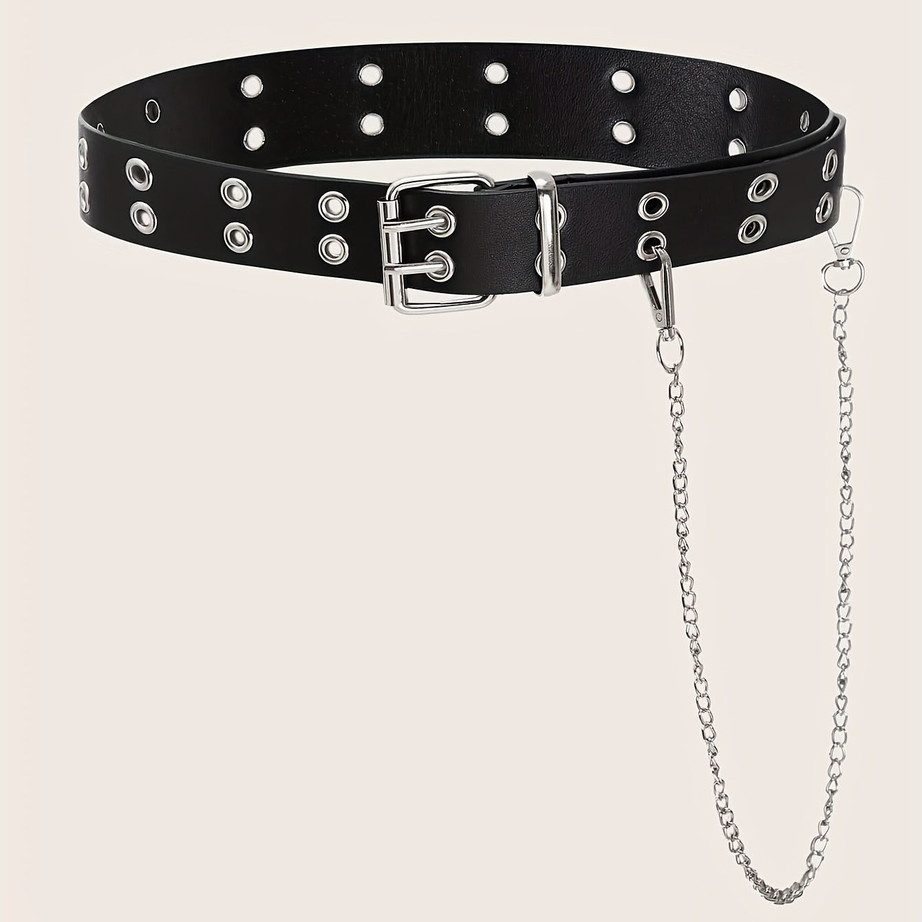 Punk Hollow Buckle Belt For Men - Daily Clothing Accessories