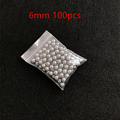 100pcs 5mm & 6mm Carbon Steel Beads for Bicycle Bearings