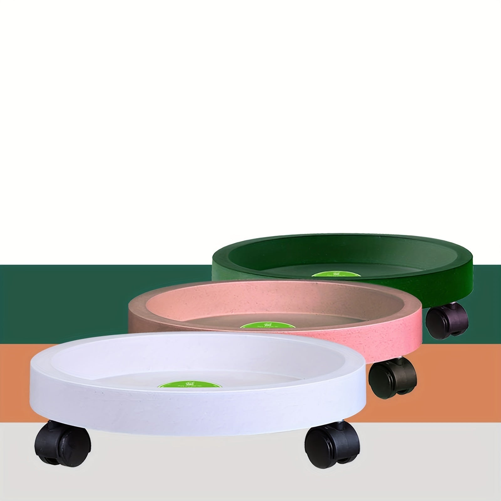 Universal Wheel Moving Tray Flower Pot Pot Carrier Roller