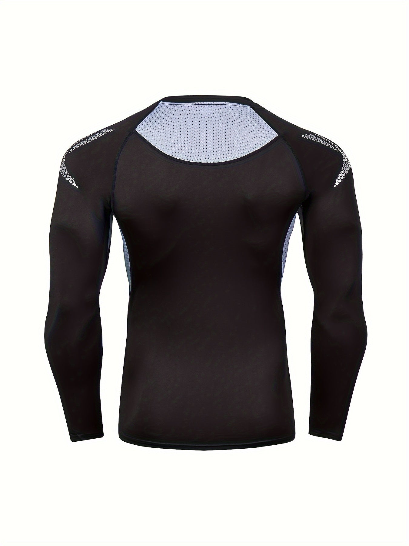 Men's Long Sleeve Compression Shirt for Sports Workout