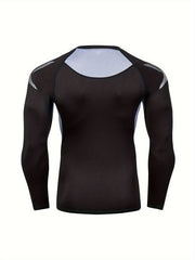 Men's Long Sleeve Compression Shirt for Sports Workout