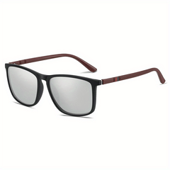 Men's Vintage Square Polarized Sunglasses Driving Shades UV Protection