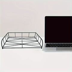 2pcs Desk File Organizer Tray Stackable Paper Letter Tray Office Document Holder