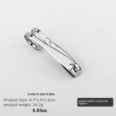 Large Carbon Steel Nail Clippers with Long Handle for Manicure