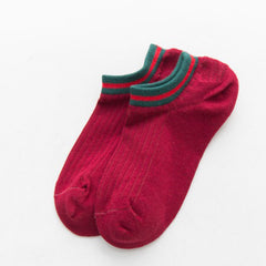 Women's Striped & Solid Ankle Socks Pack