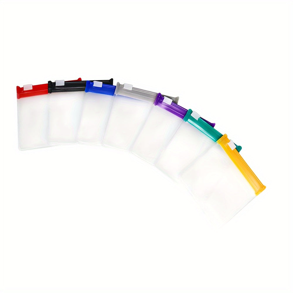 7pcs Pill Pouch Bags Reusable Zippered Medicine Organizer Travel Pill Bags