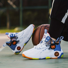 Men's Shock Absorbing Basketball Shoes Non Slip Athletic Shoes