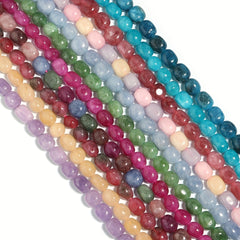 Amethyst Opal Agate Jade Spacer Beads Jewelry Making DIY